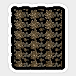 Seamless floral pattern Sticker